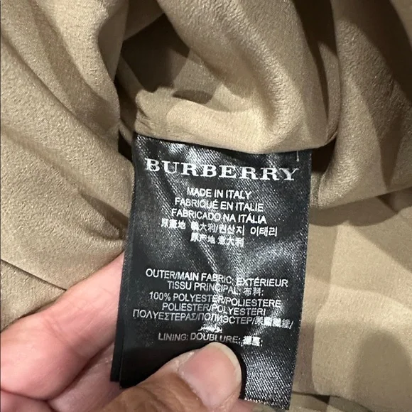 Burberry Metallic Mini Dress - Picture 2 of 16